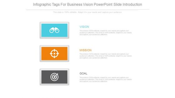 Infographic Tags For Business Vision Powerpoint Slide Introduction Infographic Tags For Business Vision Powerpoint Slide Introduction