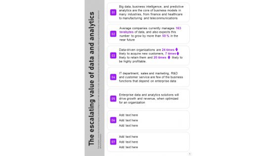 Information Analytics And Automated Learning Strategy Playbook Template