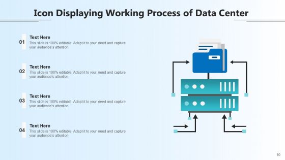 Information Processing Center Icon Threats Ppt PowerPoint Presentation Complete Deck With Slides