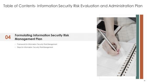 Information Security Risk Evaluation And Administration Ppt PowerPoint Presentation Complete Deck With Slides