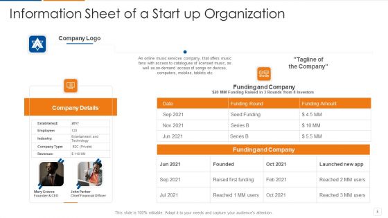 Information Sheet Cost Implementation Ppt PowerPoint Presentation Complete Deck With Slides