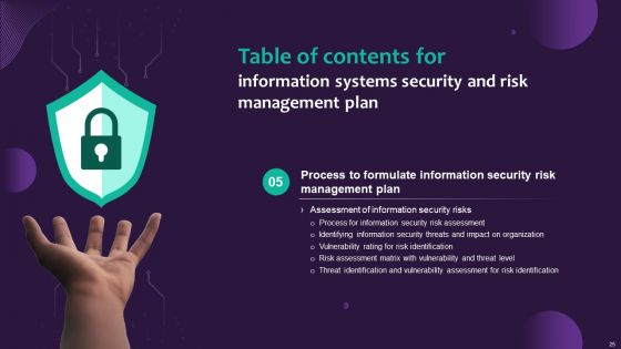 Information Systems Security And Risk Management Plan Ppt PowerPoint Presentation Complete Deck With Slides
