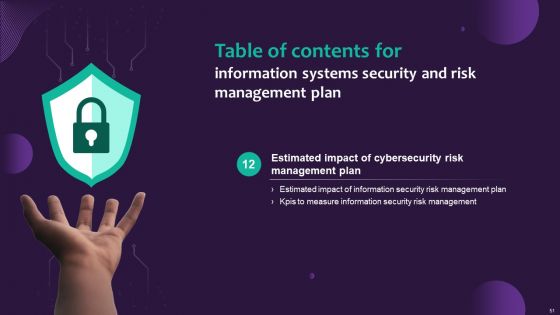 Information Systems Security And Risk Management Plan Ppt PowerPoint Presentation Complete Deck With Slides