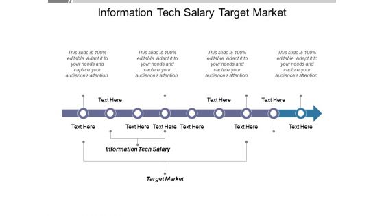 Information Tech Salary Target Market Ppt PowerPoint Presentation Model Slides