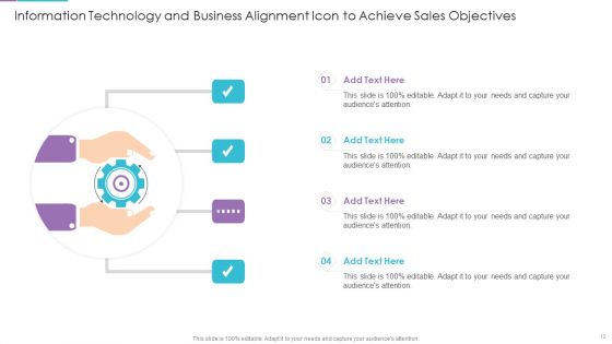 Information Technology And Business Alignment Ppt PowerPoint Presentation Complete With Slides