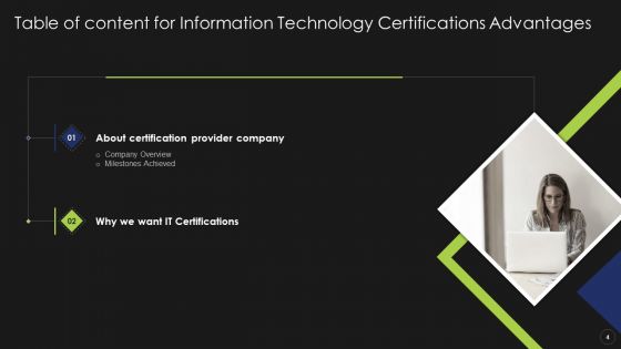 Information Technology Certifications Advantages Ppt PowerPoint Presentation Complete Deck With Slides