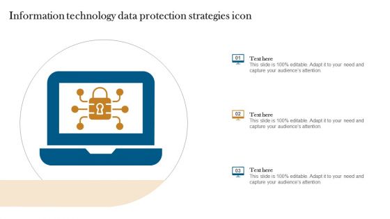 Information Technology Data Protection Strategies Icon Elements PDF Information Technology Data Protection Strategies Icon Elements PDF