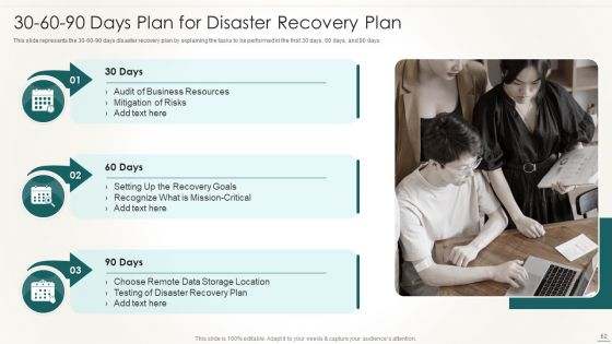 Information Technology Disaster Resilience Plan Ppt PowerPoint Presentation Complete Deck With Slides