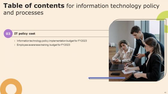 Information Technology Policy And Processes Ppt PowerPoint Presentation Complete Deck With Slides