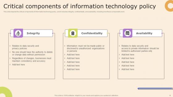 Information Technology Policy And Processes Ppt PowerPoint Presentation Complete Deck With Slides