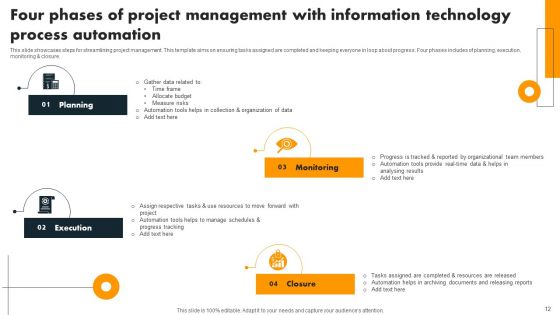 Information Technology Process Automation Ppt PowerPoint Presentation Complete Deck With Slides