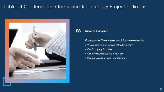 Information Technology Project Initiation Ppt PowerPoint Presentation Complete Deck With Slides