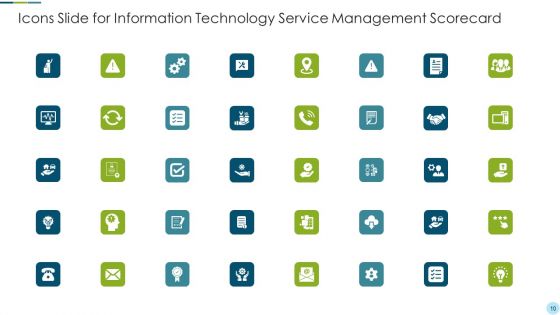 Information Technology Service Management Scorecard Ppt PowerPoint Presentation Complete Deck With Slides