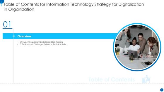 Information Technology Strategy For Digitalization In Organization Ppt PowerPoint Presentation Complete Deck With Slides