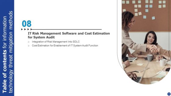 Information Technology Threat Mitigation Methods Ppt PowerPoint Presentation Complete With Slides