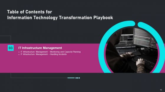 Information Technology Transformation Playbook Ppt PowerPoint Presentation Complete Deck With Slides