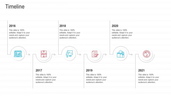 Infrastructure Designing And Administration Timeline Mockup PDF