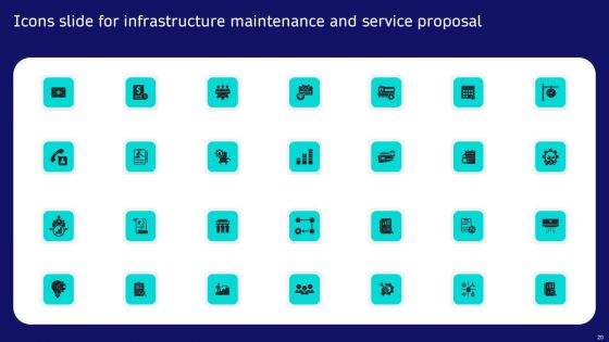 Infrastructure Maintenance And Service Proposal Ppt PowerPoint Presentation Complete Deck With Slides