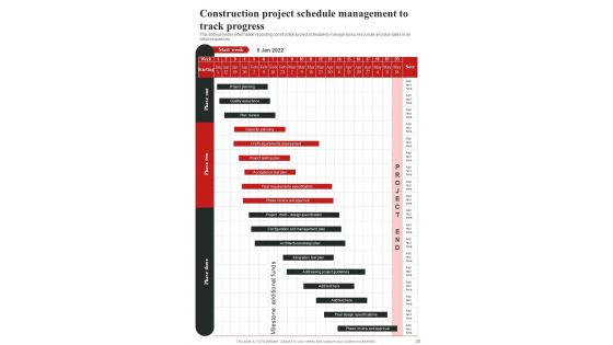Infrastructure Project Management Playbook Template