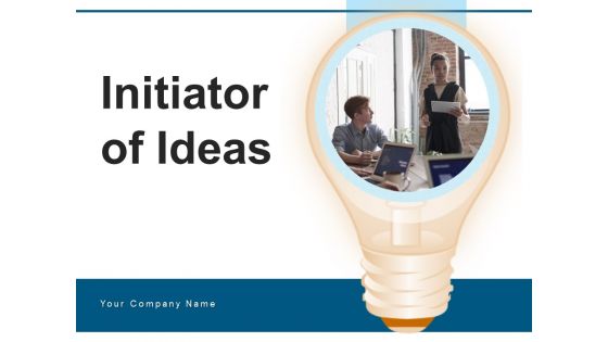 Initiator Of Ideas Research Strategy Target Ppt PowerPoint Presentation Complete Deck