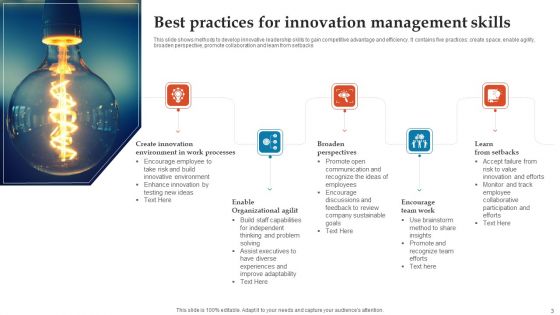 Innovation And Management Ppt PowerPoint Presentation Complete Deck With Slides