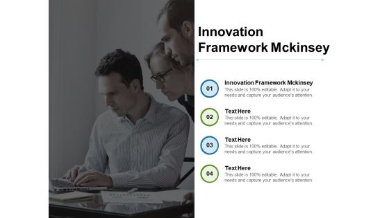 Innovation Framework Mckinsey Ppt PowerPoint Presentation Pictures Icons Cpb Pdf
