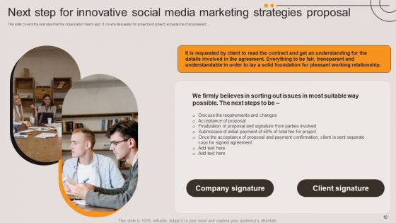 Innovative Social Media Marketing Strategies Proposal Ppt PowerPoint Presentation Complete Deck With Slides