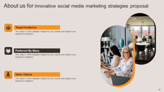 Innovative Social Media Marketing Strategies Proposal Ppt PowerPoint Presentation Complete Deck With Slides