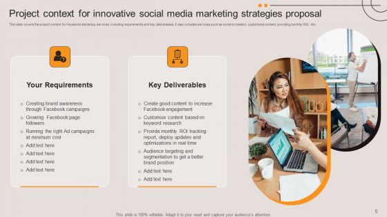 Innovative Social Media Marketing Strategies Proposal Ppt PowerPoint Presentation Complete Deck With Slides