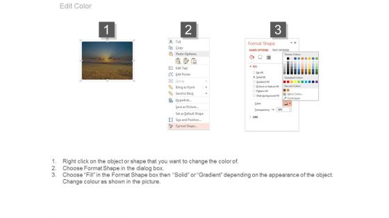 Inspirational Quotes On Sunrise Background Powerpoint Slides