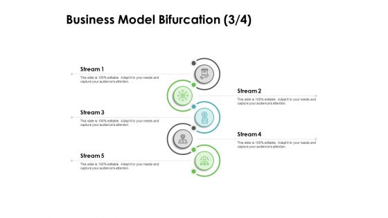 Instruction Manuals Business Model Bifurcation Stream Five Ppt Show Styles PDF