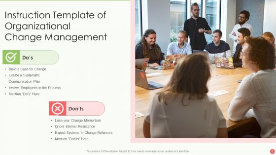 Instruction Template Ppt PowerPoint Presentation Complete Deck With Slides