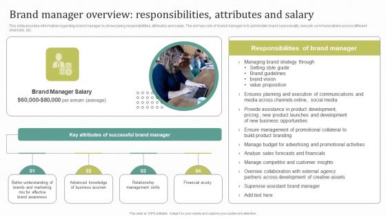 Instructions For Brand Performance Management Team Brand Manager Overview Responsibilities Structure PDF Instructions For Brand Performance Management Team Brand Manager Overview Responsibilities Structure PDF