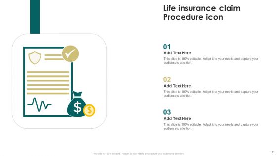 Insurance Claim Procedure Ppt PowerPoint Presentation Complete Deck With Slides