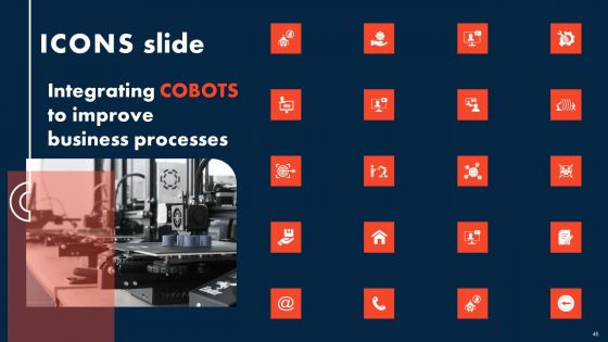 Integrating COBOTS To Improve Business Processes Ppt PowerPoint Presentation Complete Deck With Slides