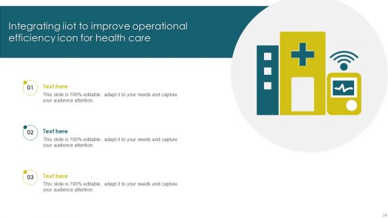 Integrating Iiot To Improve Operational Efficiency Ppt PowerPoint Presentation Complete With Slides