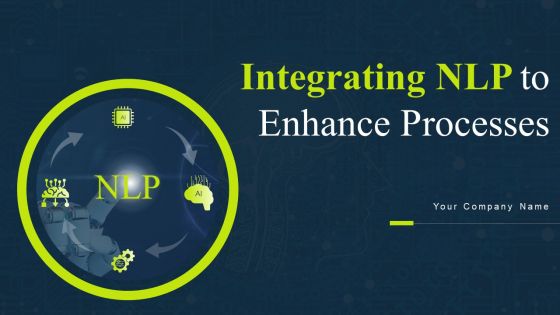 Integrating NLP To Enhance Processes Ppt PowerPoint Presentation Complete Deck With Slides