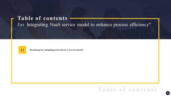 Integrating Naas Service Model To Enhance Process Efficiency Ppt PowerPoint Presentation Complete Deck With Slides