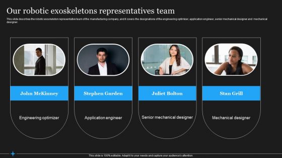 Integrating Robotic Exoskeleton Our Robotic Exoskeletons Representatives Team Ideas PDF Integrating Robotic Exoskeleton Our Robotic Exoskeletons Representatives Team Ideas PDF