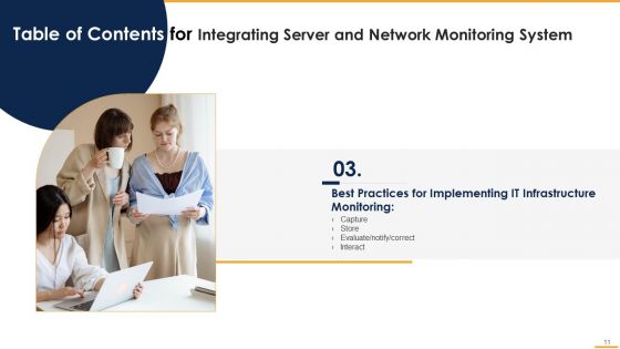 Integrating Server And Network Monitoring System Ppt PowerPoint Presentation Complete Deck With Slides
