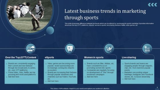 Integrating Sports Marketing Campaign To Enhance Engagement Ppt PowerPoint Presentation Complete Deck With Slides