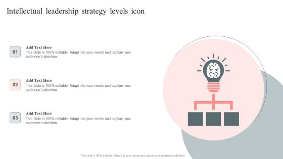 Intellectual Leadership Strategy Levels Icon Structure PDF Intellectual Leadership Strategy Levels Icon Structure PDF
