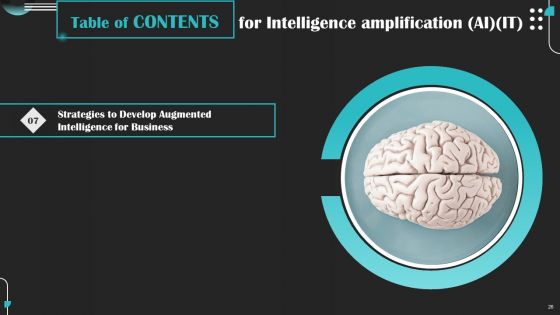 Intelligence Amplification IA IT Ppt PowerPoint Presentation Complete Deck With Slides
