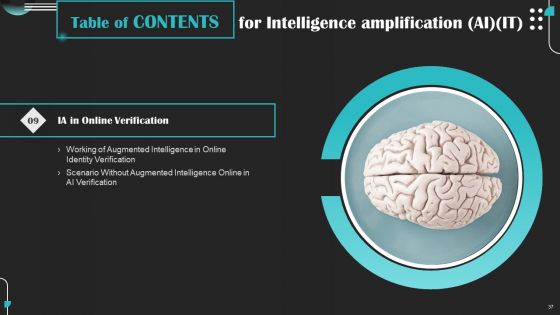 Intelligence Amplification IA IT Ppt PowerPoint Presentation Complete Deck With Slides