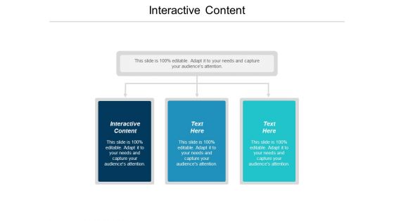 Interactive Content Ppt PowerPoint Presentation Slides Graphics Design Cpb