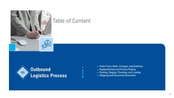 Internal And External Logistics Management Procedure Ppt PowerPoint Presentation Complete Deck With Slides