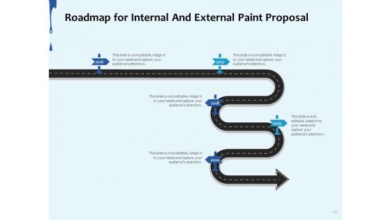 Internal And External Paint Proposal Ppt PowerPoint Presentation Complete Deck With Slides