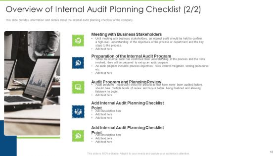 Internal Audit To Examine The Efficacy Of Administration And Ensure Conformity With Guidelines And Procedures Ppt Complete Deck With Slides