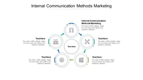 Internal Communication Methods Marketing Ppt PowerPoint Presentation Infographic Template Shapes Cpb