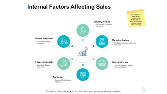Internal Factors Affecting Sales Ppt PowerPoint Presentation Layouts Gallery